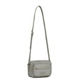 Sivá crossbody kabelka z imitácie kože 102-4Y-402-8
