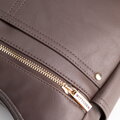 Tmavohnedá dámska crossbody kabelka Wittchen z polyesteru s elegantným vzhľadom