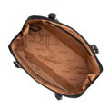Damski kuferek w monogram czarny 99-4Y-502-1