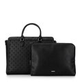 Damski kuferek z etui na laptopa 15,6'' czarno - srebrny 99-4Y-230-1S