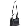 Dámsky kabelka s vyberateľnou taštičkou čierny 100-4E-220-1