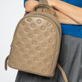 Dámska kožená crossbody kabelka na retiazke čierna 99-4E-305-1