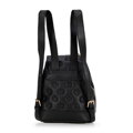 Kožená crossbody kabelka s razením malinová 99-4E-307-33