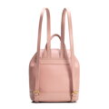 Dámsky kožený ruksak so sťahovacími šnúrkami ružový 100-4E-224-P