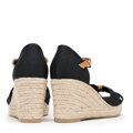 Dámske espadrilky s mašľou vpredu 98-DP-500-1  