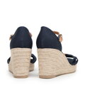 Dámske espadrilky s mašľou vpredu 98-DP-500-N  