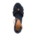 Dámske espadrilky s mašľou vpredu 98-DP-500-N  