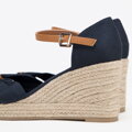 Dámske espadrilky s mašľou vpredu 98-DP-500-N  