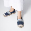 Dámske espadrilky s lemom a nápisom WITTCHEN 98-DP-802-N  