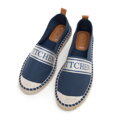 Dámske espadrilky s lemom a nápisom WITTCHEN 98-DP-802-N  