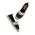 Dámske espadrilky s lemom a nápisom WITTCHEN 98-DP-802-1  