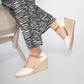 Dámske espadrilky s pásikom 98-DP-800-9  