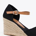 Dámske espadrilky s pásikom 98-DP-800-1  