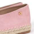 Dámske espadrilky s pleteným spracovaním ružové 100-DP-805-P