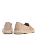 Dámske espadrilky s pleteným spracovaním béžové 100-DP-805-9