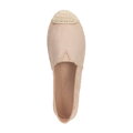Dámske espadrilky s pleteným spracovaním béžové 100-DP-805-9