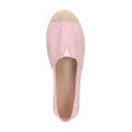 Dámske espadrilky s pleteným spracovaním ružové 100-DP-805-P