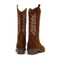 Dámske kovbojské čižmy s kontrastnou výšivkou 97-DP-805-5