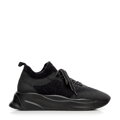 Dámske kožené sneakersy čierne 101-DP-504-1
