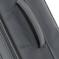 Veľký mäkký kabínový kufor, polyester, sivý 56-3S-173-00