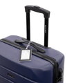 Veľký kufor z ABS materiálu - v tvare U s identifikačnou visačkou, námornícka modrá 56-3A-653-90Z
