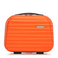Sada ABS kufrov s rebrinami, oranžová, 56-3A-31K-55