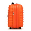 Sada ABS kufrov s rebrinami, oranžová, 56-3A-31K-55