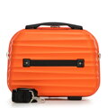 Sada ABS kufrov s rebrinami, oranžová, 56-3A-31K-55