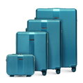 Sada modrých polykarbonátových kufrov 56-3P-90K-91