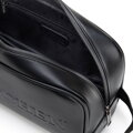 Kozmetická taška z ekokože s logom čierna 29-3Y-900-1