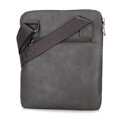 Malá pánska crossbody taška z ekologickej kože sivá 100-4P-912-8