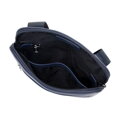 Pánska kožená crossbody taška modrá 100-4P-908-7