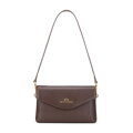 Hnedá dámska kožená crossbody kabelka – klasická elegancia a luxusný štýl 101-4E-610-4