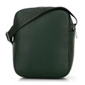 Malá pánska crossbody taška z ekologickej kože zelená 100-4P-012-Z