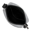 Pánska polyesterová crossbody taška sivá 100-4U-906-8