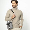 Trendová šedá crossbody taška Wittchen 100-4U-905-8
