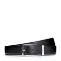 Čierny pánsky kožený opasok s elegantným detailom Wittchen 102-8M-112-1