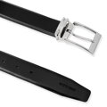 Pánsky kožený opasok – hladký opasok z prírodnej kože pre nadčasový štýl 101-8M-210-1S
