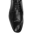 Kožené brogue poltopánky s krídlovou špičkou Wittchen – čierna