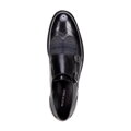 Pánske double monki s perforáciou čierne 99-M-521-1