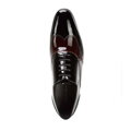 Pánske dvojfarebné lakované oxfordky 96-M-503-13