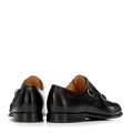 Pánske double monk topánky z prírodnej kože – moderná elegancia s dvoma prackami 101-M-301-1