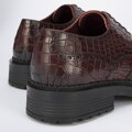 Pánske topánky z kroko kože 95-M-504-3