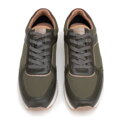 Pánske tenisky z ekologickej kože s vsadkami 98-M-700-Z  