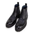 Pánske spoločenské topánky čierne 99-M-518-1