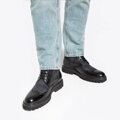 Pánske spoločenské topánky čierne 99-M-518-1