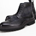 Pánske spoločenské topánky čierne 99-M-518-1