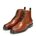 Pánske kožené členkové topánky s perforáciou – elegancia a pohodlie na každý deň