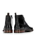 Pánske kožené členkové topánky s perforáciou – štýl a pohodlie na každý deň