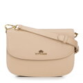 Dámska crossbody z prírodnej kože béžová 100-4E-214-9